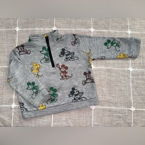 Gray Mickey Mouse Sweatshirt